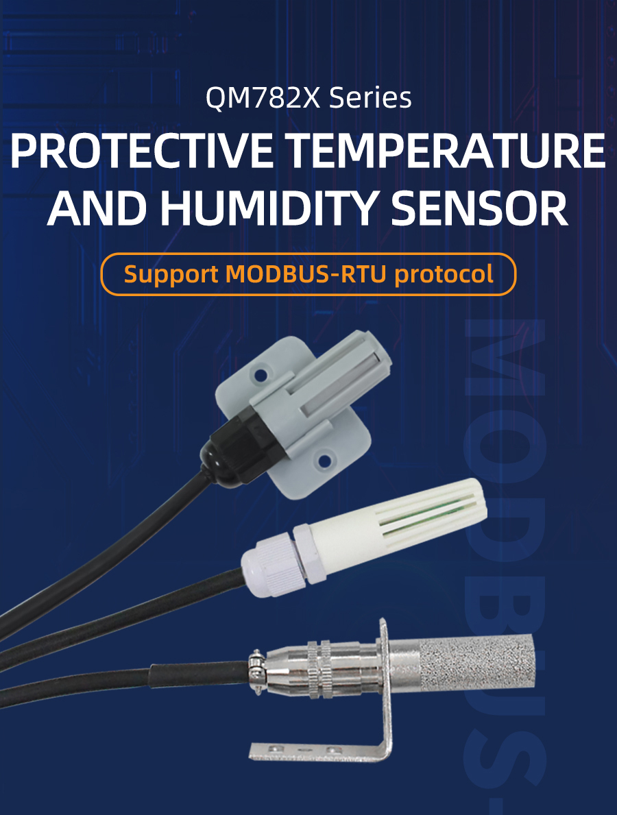 RS485 temperature and humidity sensor
