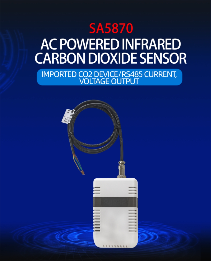 AC powered carbon monoxide sensor