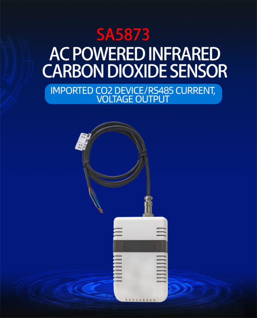AC powered carbon monoxide sensor
