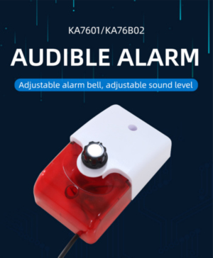 Sound and light alarm volume continuously adjustable Sound si