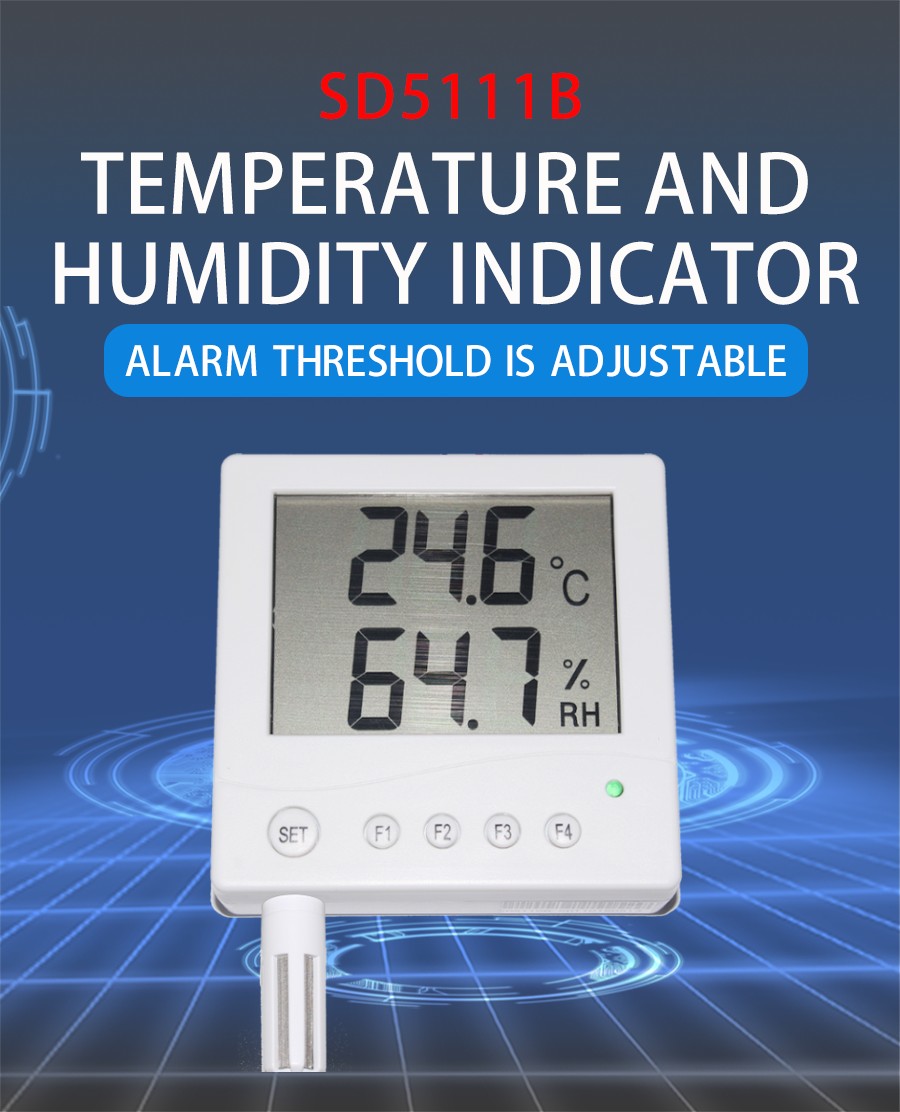 RS485 network type large screen LCD wall-mounted temperature 