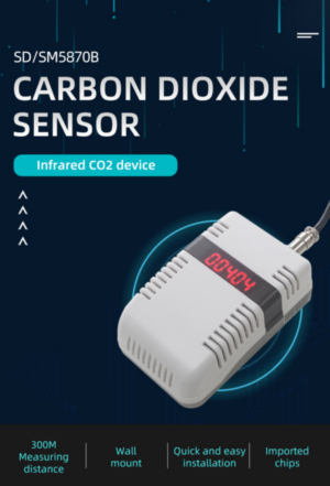 Display type RS485 indoor air quality infrared CO2 sensor