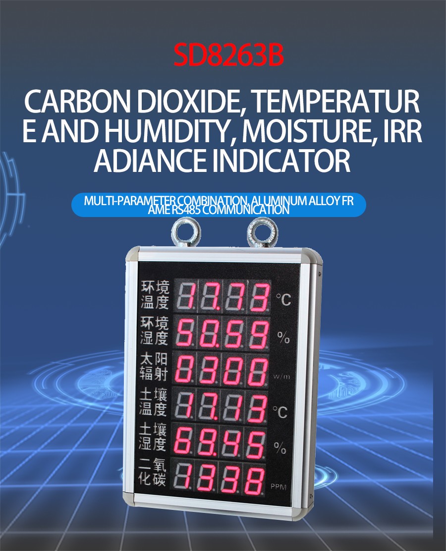 <b><font color='SD8263B'>Carbon dioxide, temperature and humi