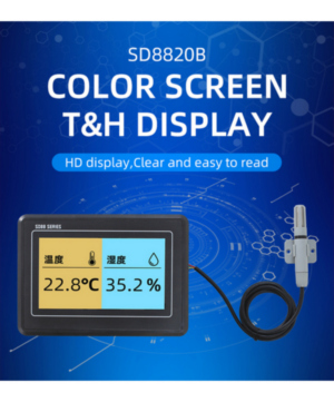 <b>7 inch temperature and humidity color display Samplebook</