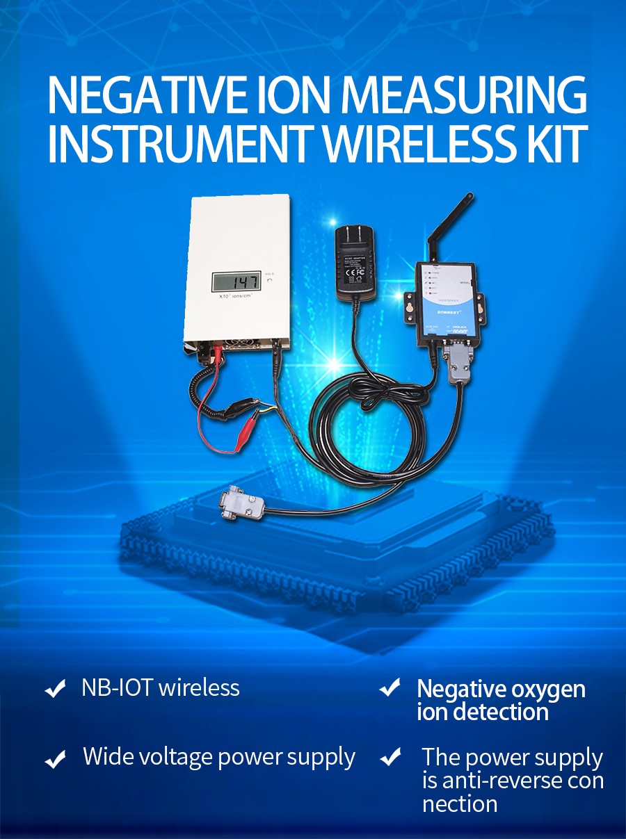 4G negative oxygen ion detector