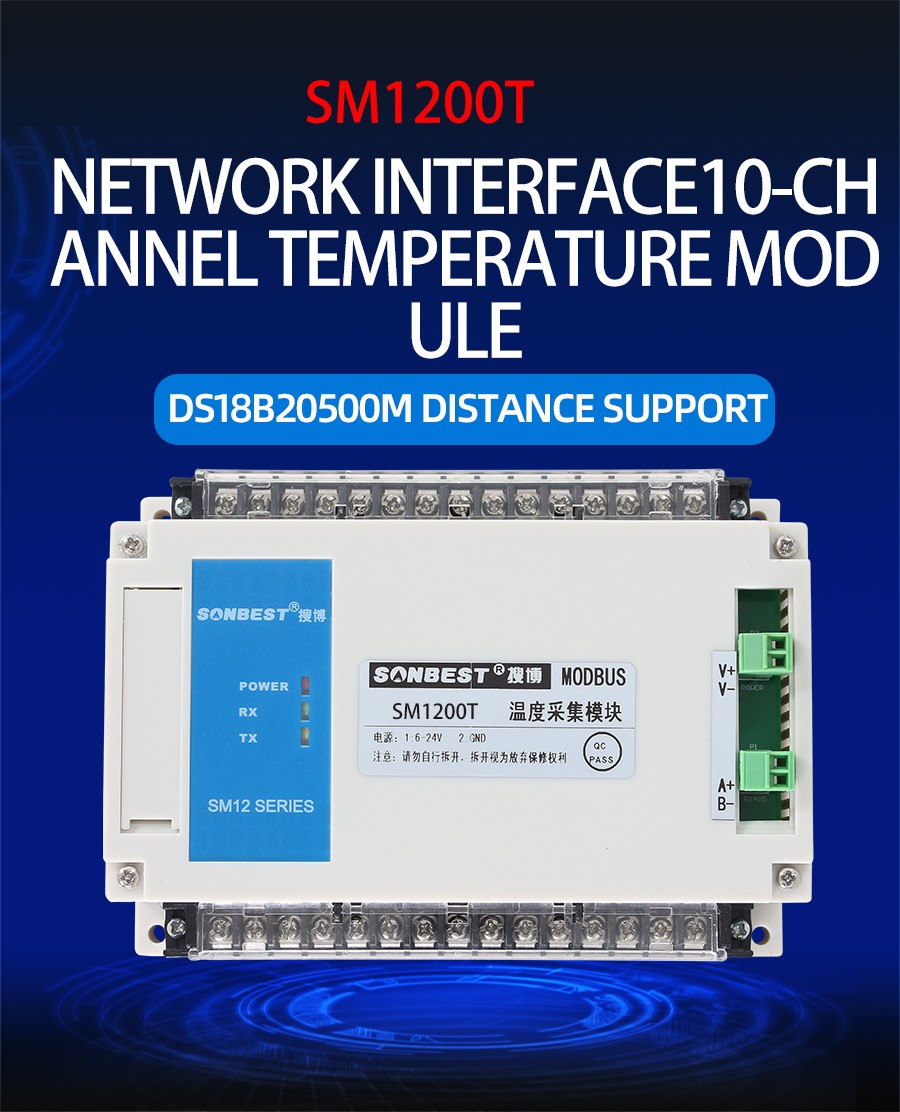 <b><font color='SM1200T'>10-channel network interface tempera