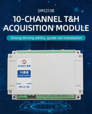 10-channel sht30 temperature and humidity acquisition module