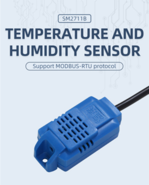 <b>Wall mounted small temperature and humidity sensor</b>