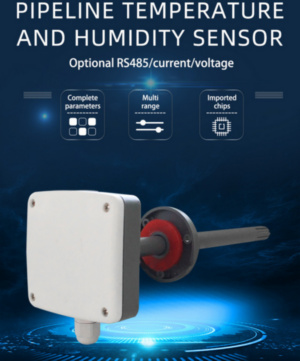 RS485 interface duct type temperature and humidity sensor