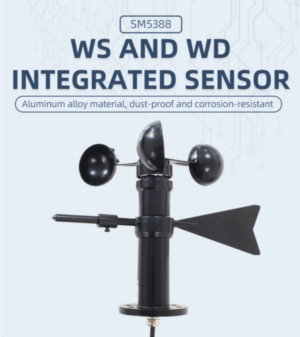 outdoor aluminum wind speed and direction integrated sensor