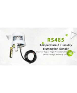 <b>RS485 interface outdoor temperature and humidity, illumina