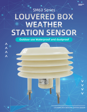 Louvered dust PM2.5 sensor