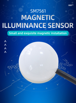 Magnetic suction type small volume illuminance sensing voltag