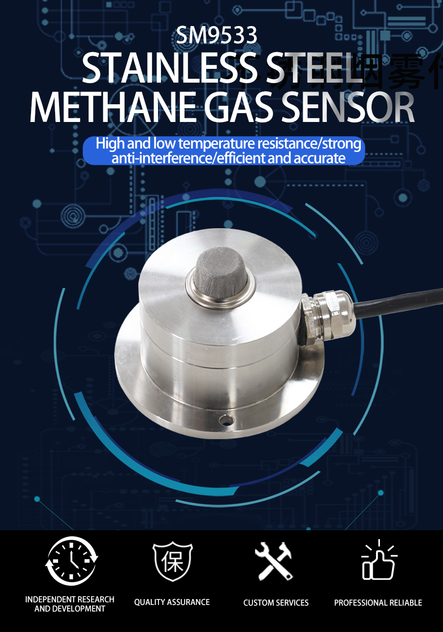 <b><font color='SM9533'>Stainless steel methane gas sensor</f