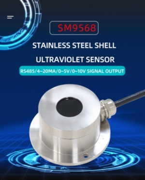 Stainless steel UV sensor