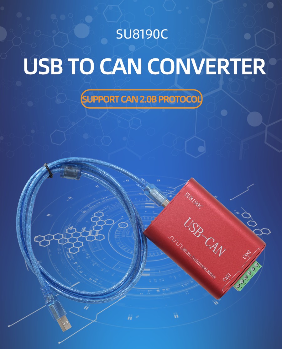 SU8190C   USBCAN-2 CANalyst-II analyzere