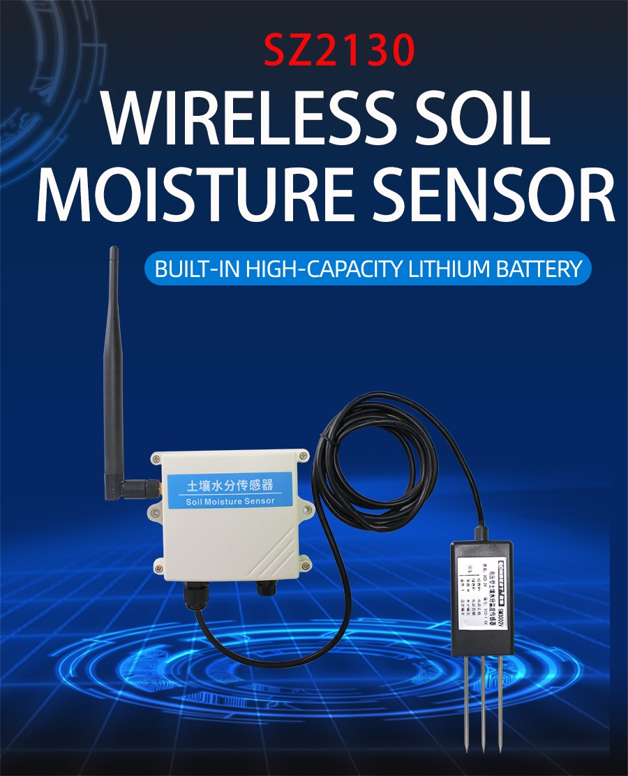 Soil moisture temperature sensor