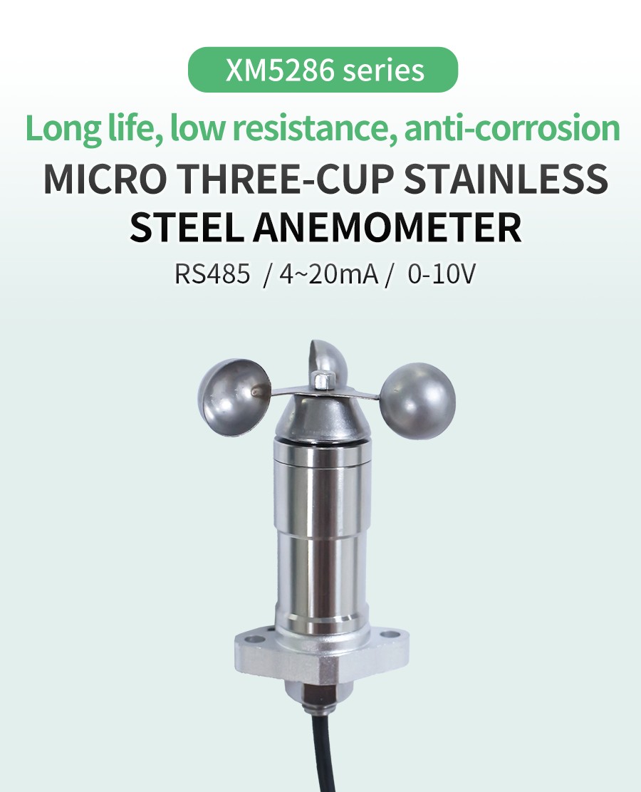 Mini All-Stainless-Steel Three-Cup Anemometer Samplebook