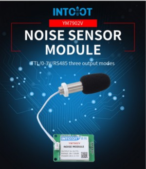 Noise sensor module, sound detector, decibel detector, enviro