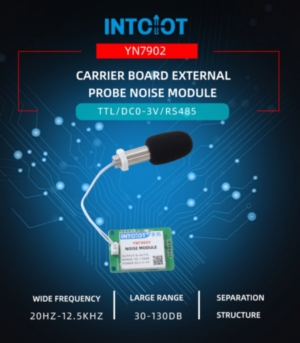 Noise sensor module, sound detector, decibel detector, enviro