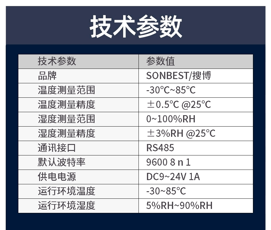 防护型智能温度数据采集模块