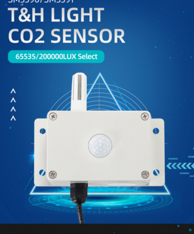 《RS485接口20W量程光照度、二氧化碳、温湿度一体式传感器》样本