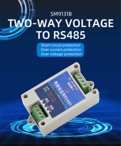 两路DC0-10V电压转RS485模块