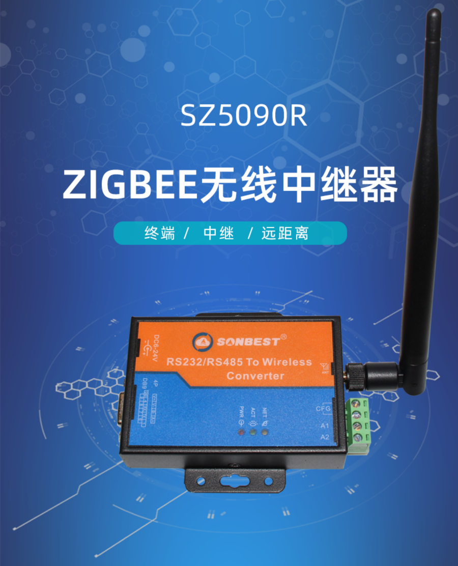 工业级ZIGBEE无线中继器