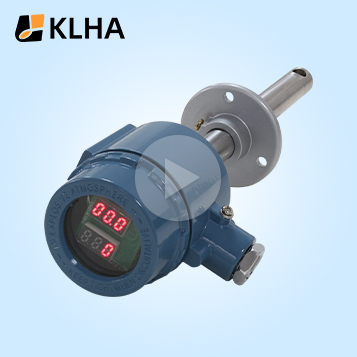 4-20MA High temperature hot air duct wind speed sensor video