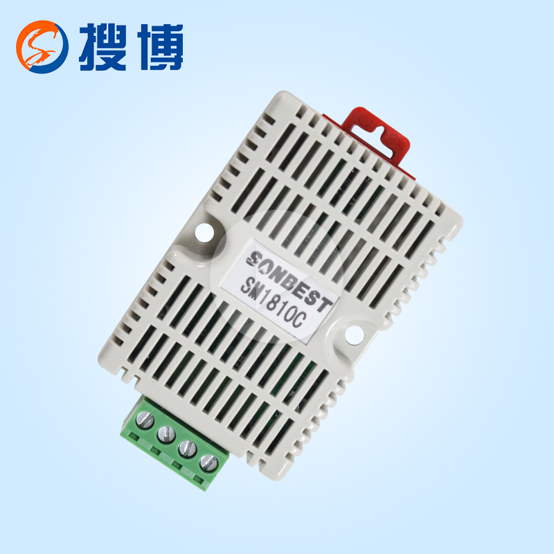 CAN bus rail type temperature and humidity sensor teaching vi