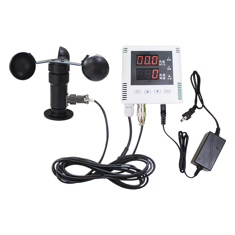 RS485 interface tower crane type wind speed alarm video